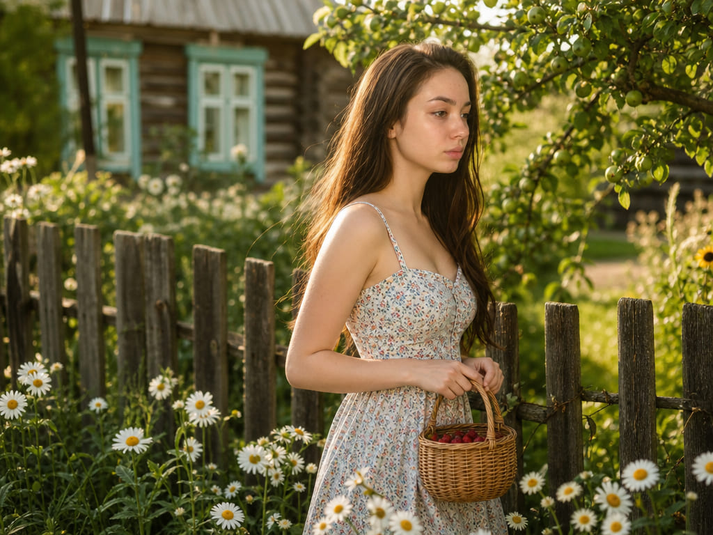 Лето в деревне — пример 2